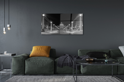 Pintura em vidro Estrada da Capela de Roma