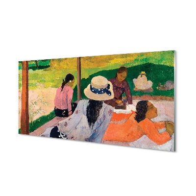 Quadro de vidro Siesta - Paul Gauguin