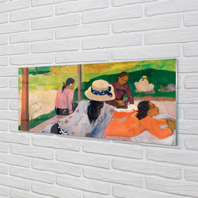 Quadro de vidro Siesta - Paul Gauguin
