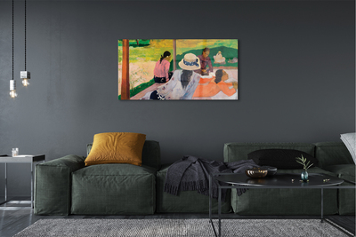 Quadro de vidro Siesta - Paul Gauguin