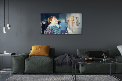 Pintura em vidro Pessoas