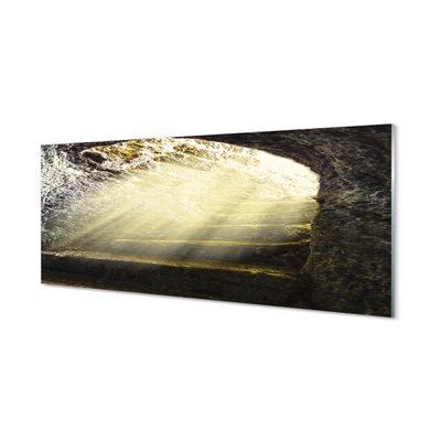 Quadro de vidro Escadaria