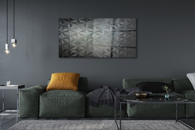 Pintura em vidro cones 3D