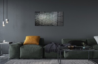 Pintura em vidro cones 3D