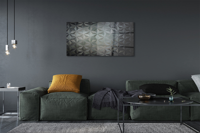 Pintura em vidro cones 3D