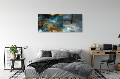 Quadro de vidro Gosma colorida