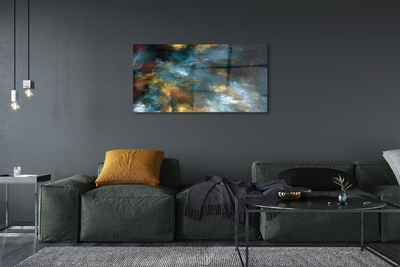 Quadro de vidro Gosma colorida