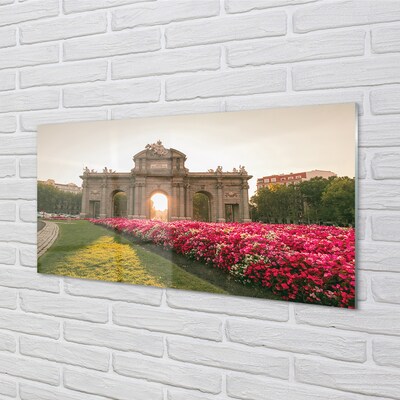 Quadro de vidro Espanha Alcalá Portas Madrid