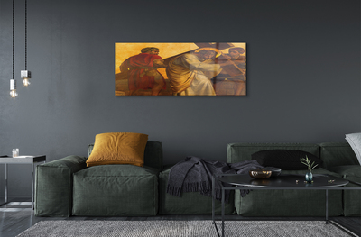 Quadro de vidro Jesus cruzou as pessoas