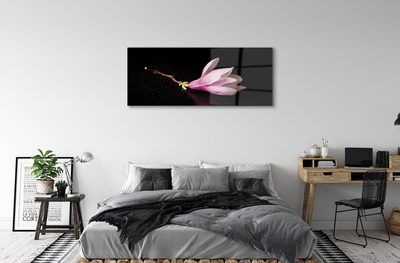 Pintura em vidro Água de flores
