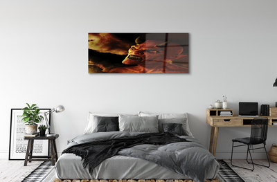 Quadro de vidro Diabo