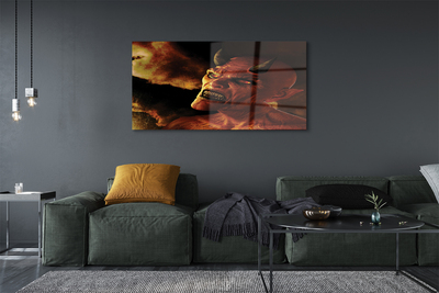 Quadro de vidro Diabo