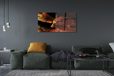 Quadro de vidro Diabo