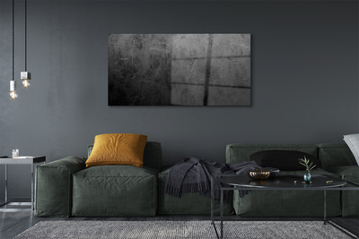 Quadro de vidro Estrutura de concreto de pedra