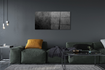 Quadro de vidro Estrutura de concreto de pedra