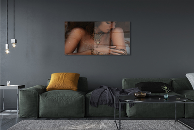 Quadro de vidro Joias femininas