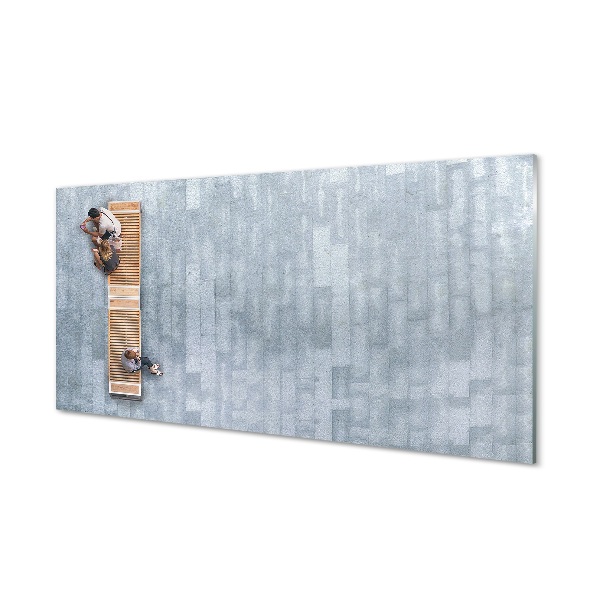 Quadro de vidro Homem