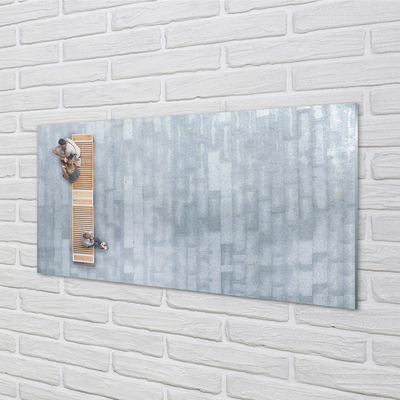 Quadro de vidro Homem