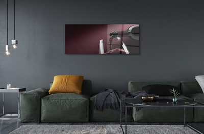 Pintura em vidro Fundo de vinho da Borgonha