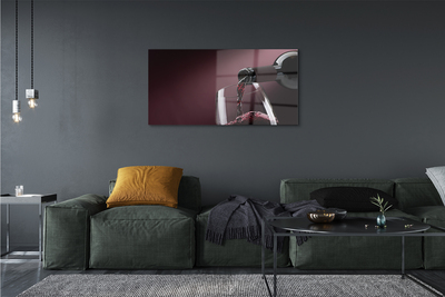 Pintura em vidro Fundo de vinho da Borgonha