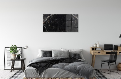 Quadro de vidro Parede de pedra e mármore