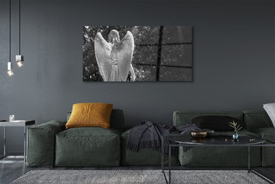 Pintura em vidro Árvore de asas de anjo