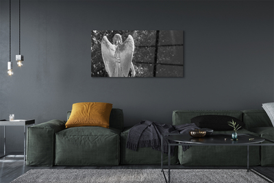 Pintura em vidro Árvore de asas de anjo