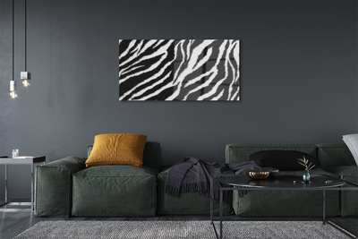 Pintura em vidro Pele de zebra