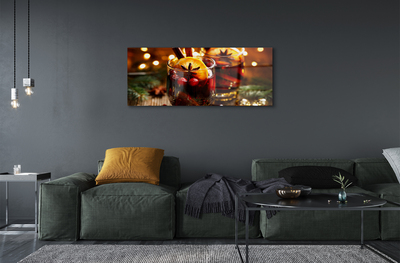 Pintura em vidro Chá de inverno com canela