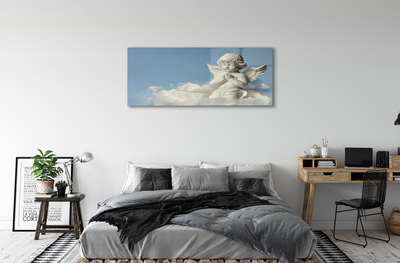 Quadro de vidro Céu de nuvens de anjo