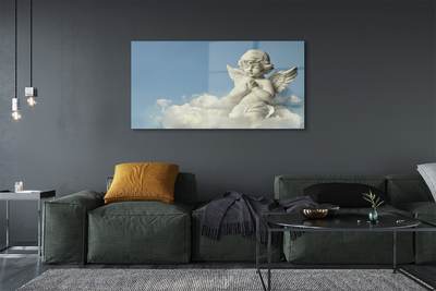 Quadro de vidro Céu de nuvens de anjo