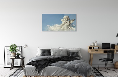 Quadro de vidro Céu de nuvens de anjo