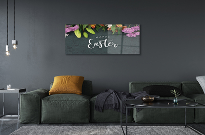 Pintura em vidro Flores