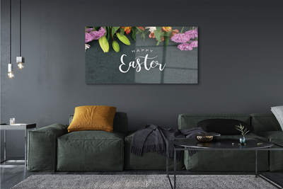 Pintura em vidro Flores