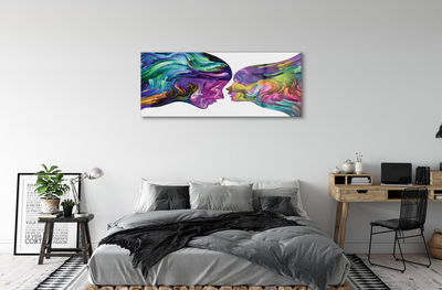 Quadro de vidro As pessoas são loucas