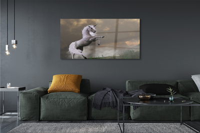 Quadro de vidro Montanha do Unicórnio