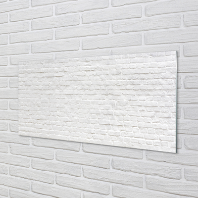 Quadro de vidro Parede de tijolos vintage