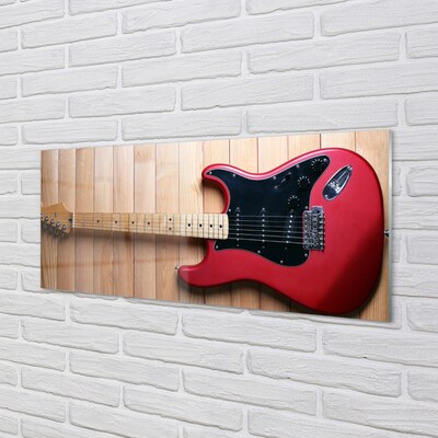Quadro de vidro Guitarra elétrica