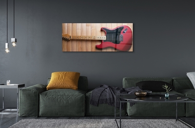 Quadro de vidro Guitarra elétrica