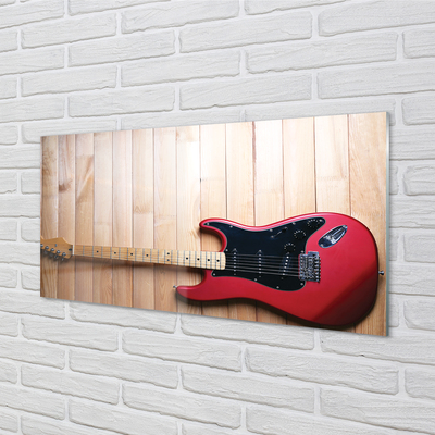 Quadro de vidro Guitarra elétrica