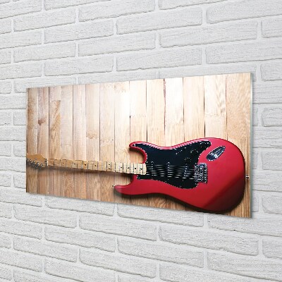 Quadro de vidro Guitarra elétrica