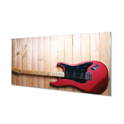Quadro de vidro Guitarra elétrica