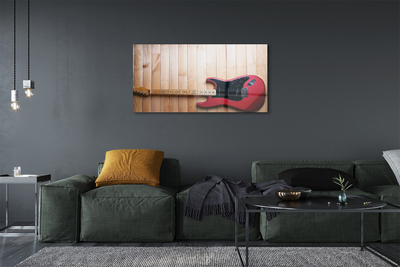 Quadro de vidro Guitarra elétrica