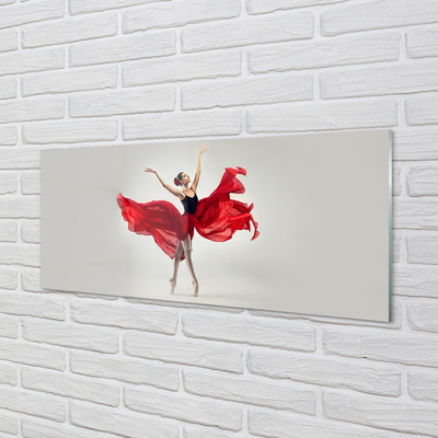Quadro de vidro Mulher bailarina