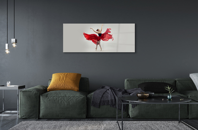 Quadro de vidro Mulher bailarina