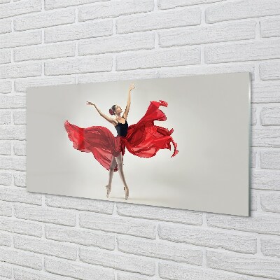 Quadro de vidro Mulher bailarina