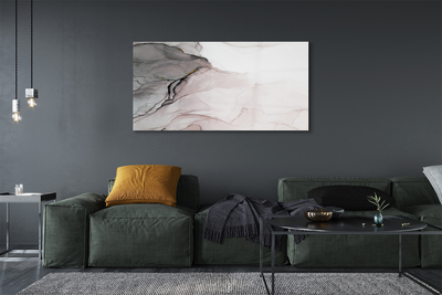 Pintura em vidro Manchas de abstração de pedra