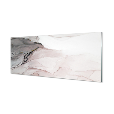 Pintura em vidro Manchas de abstração de pedra