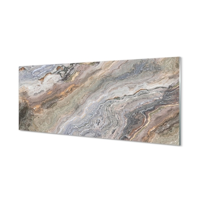 Pintura em vidro Estrutura de pedra ônix