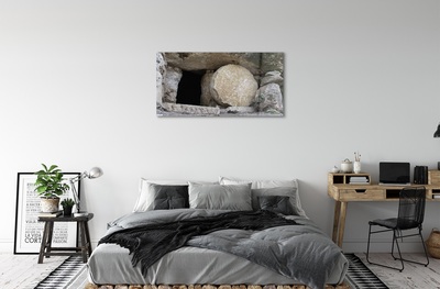 Quadro de vidro Caverna